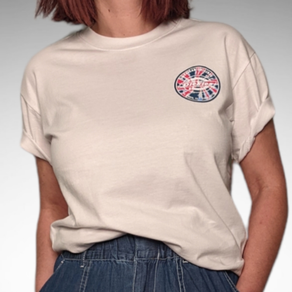 DICKIES Women's Gradient Boyfriend T-shirt ~ NWT